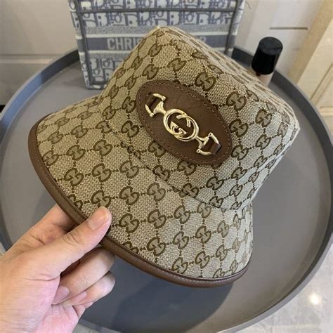 gucci fisherman hats cheap|Gucci bucket hat for men.